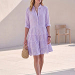 Dresses | Tiered Mini Dress | Classic Collared Button-Front | Relaxed Fit | Effortless Style 3