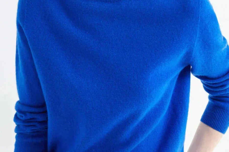 Mariana - Women's Cashmere-Blend Crew Neck Sweater