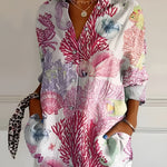 Elegant Everyday Blouse with Breathable Fabric & Fluid Fit for All-Day Comfort 0