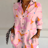 Elegant Everyday Blouse with Breathable Fabric & Fluid Fit for All-Day Comfort 1