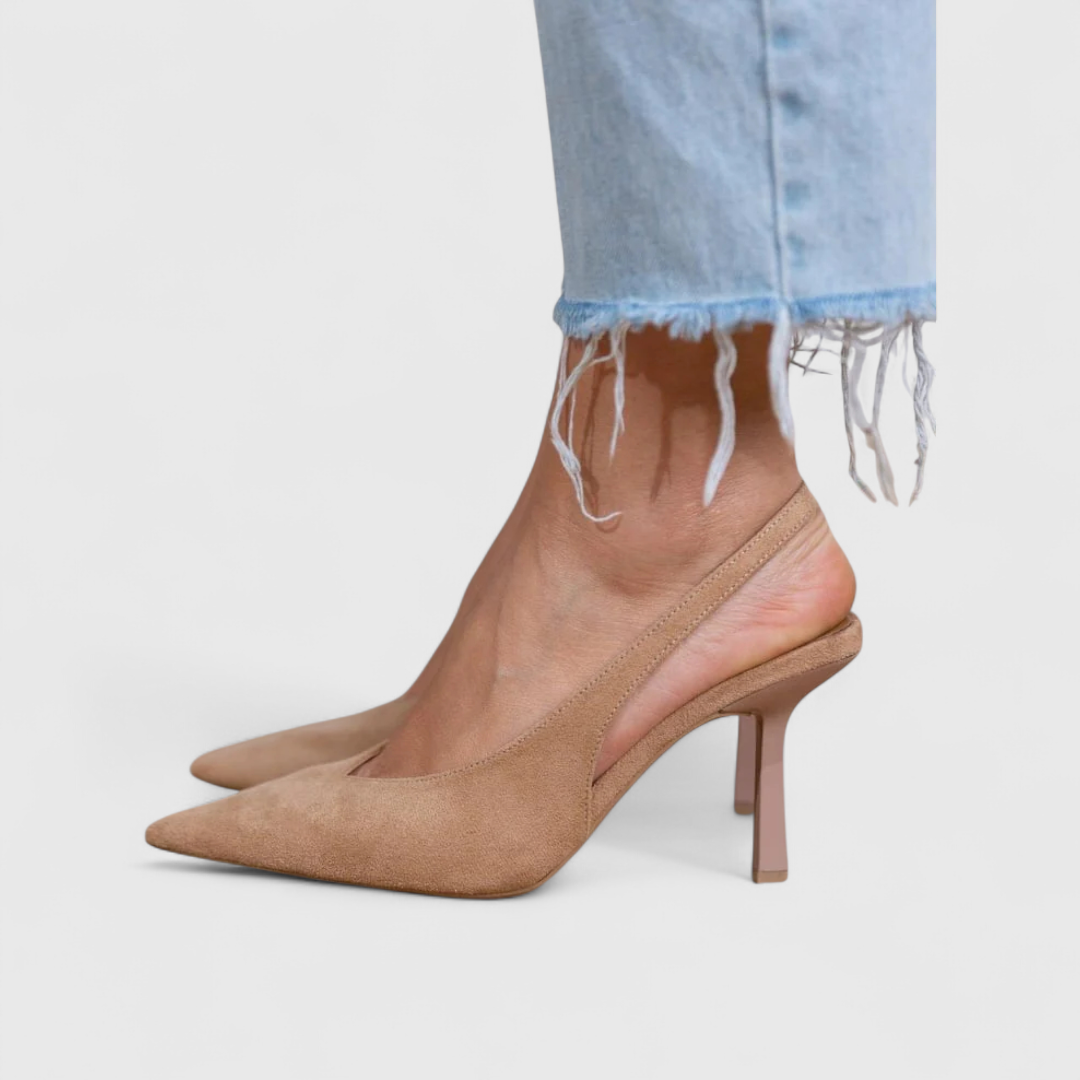Elegant Orthopedic Pumps | Tapered Toe with Leopard Pattern | Stylish Comfort for Any Occasion 0