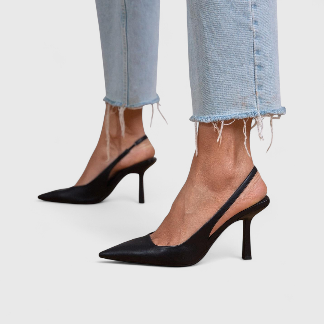 Elegant Orthopedic Pumps | Tapered Toe with Leopard Pattern | Stylish Comfort for Any Occasion 5