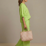 Elegant Twin Set | Puff Sleeve Blouse and Wide Leg Trousers | Chic and Comfortable 8