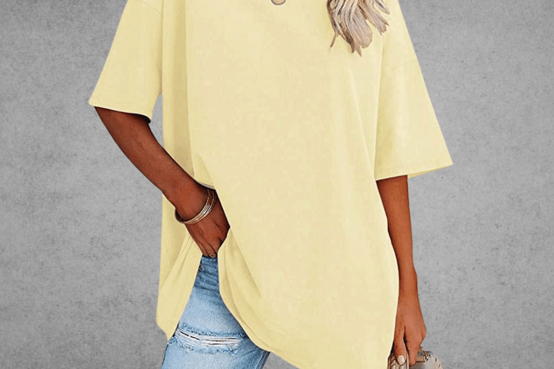 Elegant Women's T-Shirt with V-Neck & Short Sleeves | Soft Cotton Fabric for All-Day Comfort 11