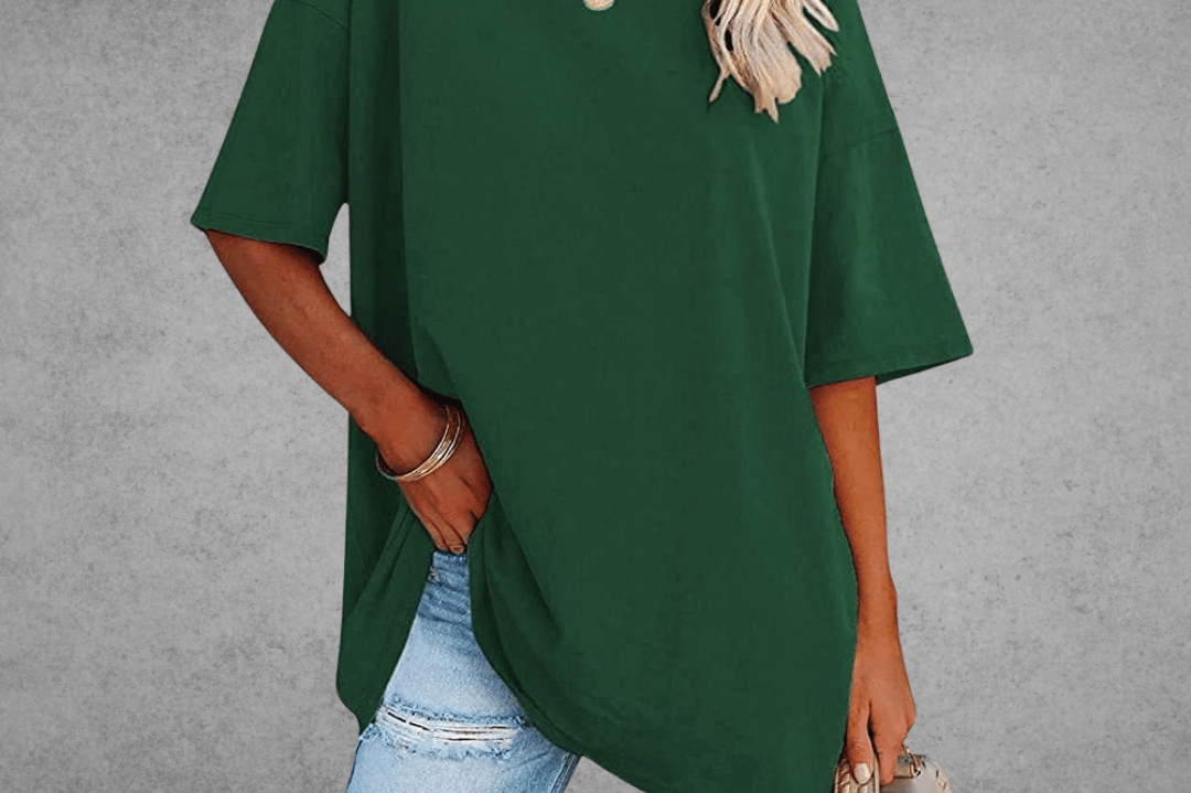 Elegant Women's T-Shirt with V-Neck & Short Sleeves | Soft Cotton Fabric for All-Day Comfort 13