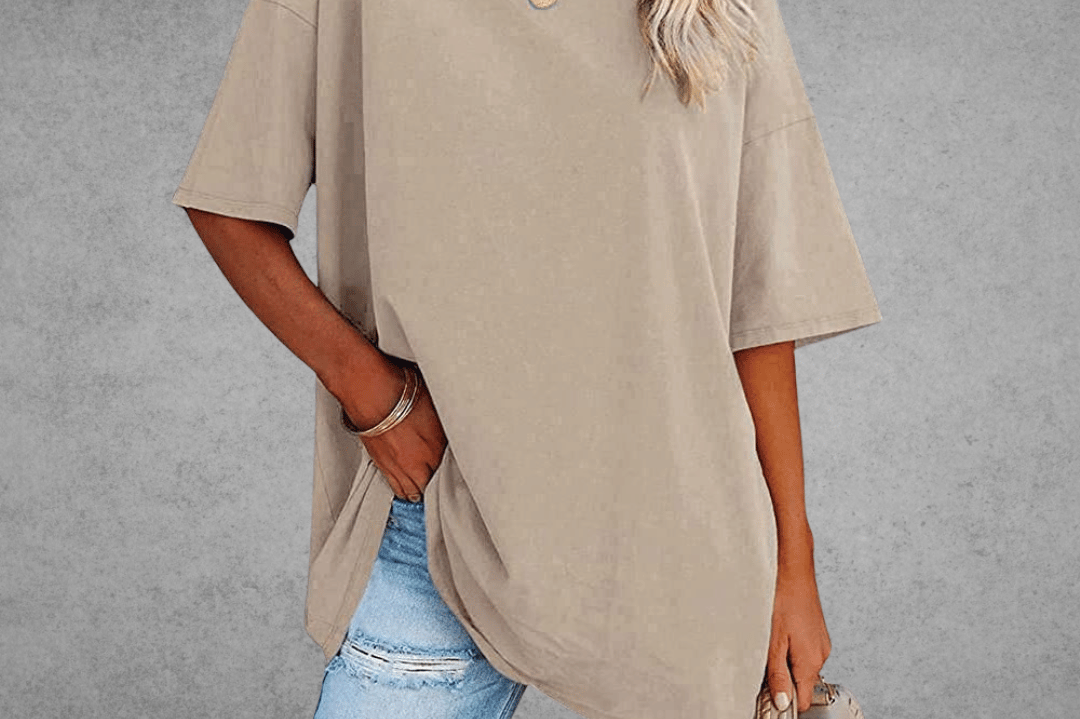 Elegant Women's T-Shirt with V-Neck & Short Sleeves | Soft Cotton Fabric for All-Day Comfort 8