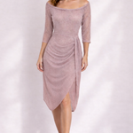 Evening Gown | Off-Shoulder Draped Design | Elegant Formal Dress for Special Occasions 7