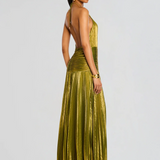 Evening Gown | Pleated Maxi Dress for Formal Occasions | Elegant Flowing Silhouette 2