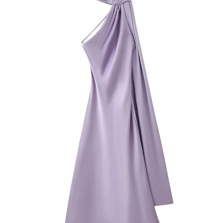 Evening Gowns | Elegant Halter Neck Maxi Dress with Open Back 10
