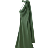 Evening Gowns | Elegant Halter Neck Maxi Dress with Open Back 13