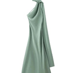Evening Gowns | Elegant Halter Neck Maxi Dress with Open Back 9