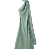 Evening Gowns | Elegant Halter Neck Maxi Dress with Open Back 9