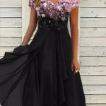 Floral Dress | Flowing Formal Summer Dress | Elegant Comfortable Style 1