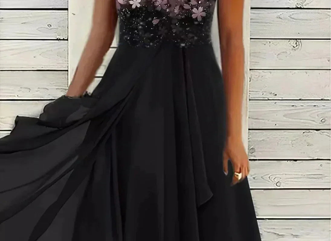 Floral Dress | Flowing Formal Summer Dress | Elegant Comfortable Style 1