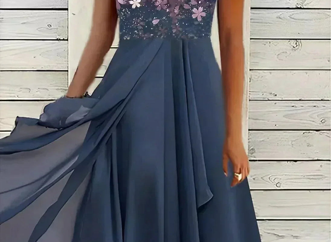 Floral Dress | Flowing Formal Summer Dress | Elegant Comfortable Style 3