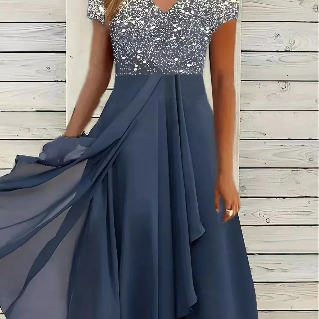 Floral Dress | Flowing Formal Summer Dress | Elegant Comfortable Style 4