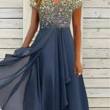 Floral Dress | Flowing Formal Summer Dress | Elegant Comfortable Style 5
