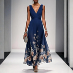 Floral Maxi Dress | Elegant Summer Dresses for Special Occasions | Flowing Feminine Design 1