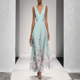 Floral Maxi Dress | Elegant Summer Dresses for Special Occasions | Flowing Feminine Design 3