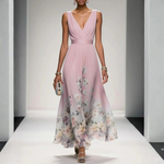 Floral Maxi Dress | Elegant Summer Dresses for Special Occasions | Flowing Feminine Design 4