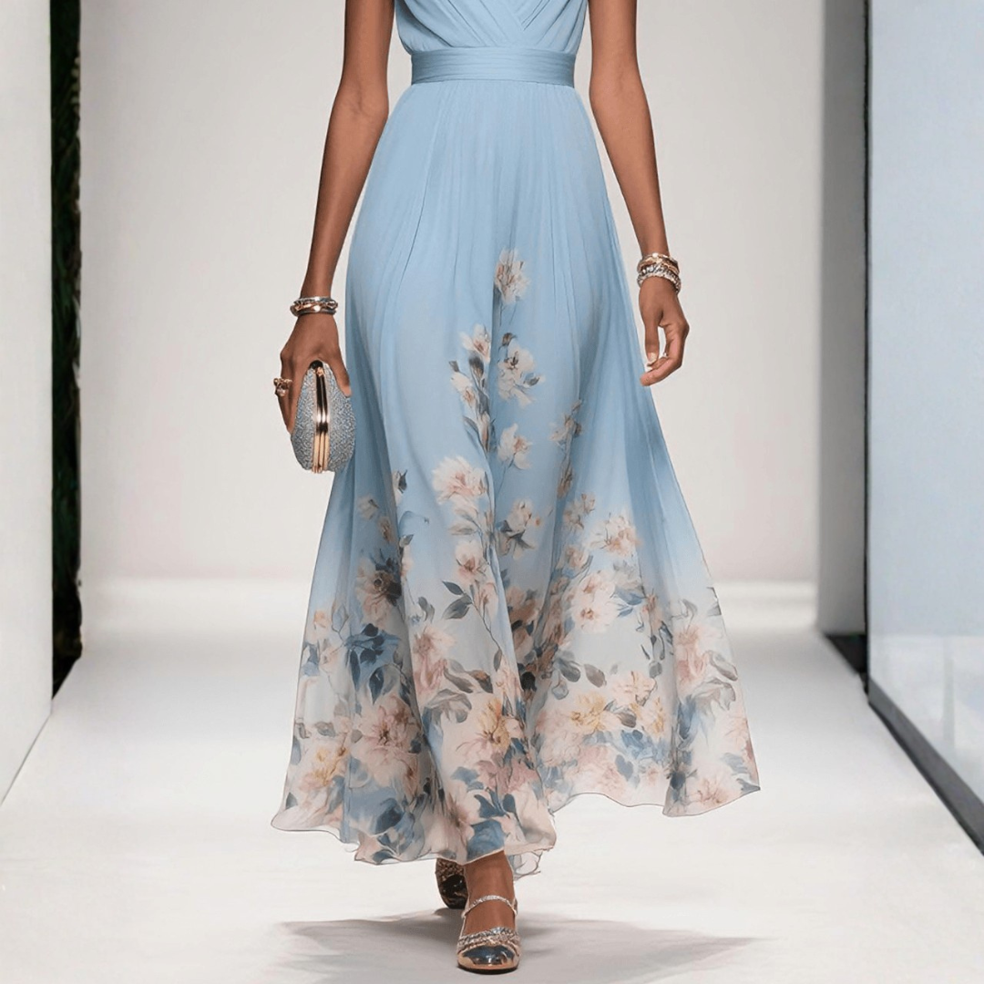 Floral Maxi Dress | Elegant Summer Dresses for Special Occasions | Flowing Feminine Design 8