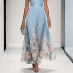 Floral Maxi Dress | Elegant Summer Dresses for Special Occasions | Flowing Feminine Design 8