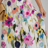 Floral Print Dress | Comfortable Midi Summer Dress | Relaxed Fit Casual Style 2