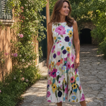 Floral Print Dress | Comfortable Midi Summer Dress | Relaxed Fit Casual Style 5