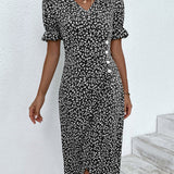 Floral V-Neck Dress | Elegant Summer Dresses for Effortless Style 6
