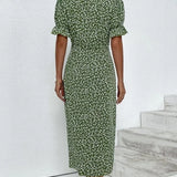 Floral V-Neck Dress | Elegant Summer Dresses for Effortless Style 8