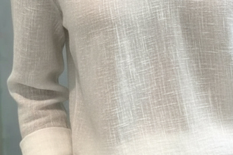 Fluid Top | Asymmetrical Blouse for Women | Elegant Draped Design 1