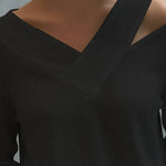 Fluid Top | Asymmetrical Blouse for Women | Elegant Draped Design 5