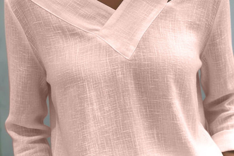 Fluid Top | Asymmetrical Blouse for Women | Elegant Draped Design 6