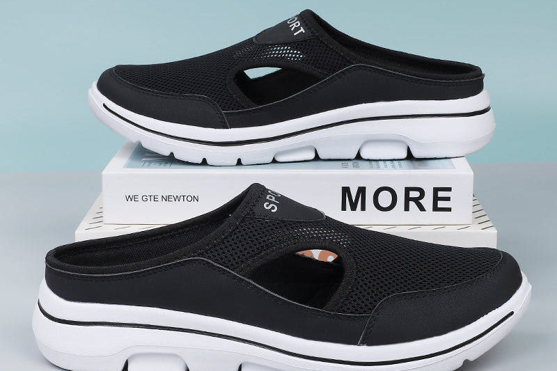 Footwear | Stylish Slip-On Mules | Comfortable Mesh Design 0