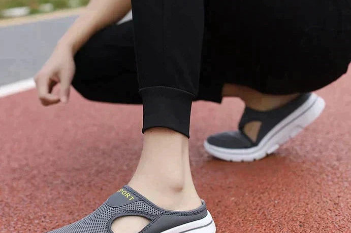 Footwear | Stylish Slip-On Mules | Comfortable Mesh Design 1
