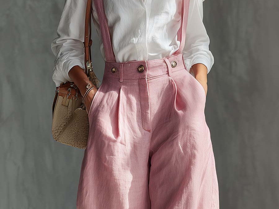 Gwendolyn | Women's Denim Overalls with Adjustable Straps | Comfortable Fit for Everyday Style 3