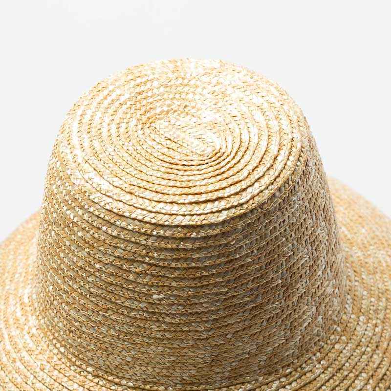 Hat | Vintage High Top Straw Sunshade | Stylish Summer Accessory 6