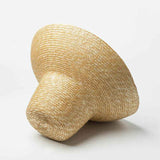Hat | Vintage High Top Straw Sunshade | Stylish Summer Accessory 8