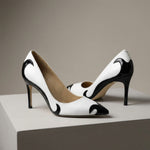 Heels | Sculpted Pointed Toe Slip-On Footwear | Elegant Stylish Stiletto Design 0