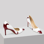 Heels | Sculpted Pointed Toe Slip-On Footwear | Elegant Stylish Stiletto Design 7