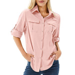 Hiking Shirt | Breathable Long Sleeve Hiking Shirt | Comfortable Moisture Wicking Outdoor Top 0