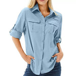 Hiking Shirt | Breathable Long Sleeve Hiking Shirt | Comfortable Moisture Wicking Outdoor Top 2