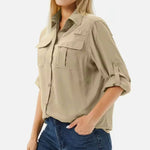 Hiking Shirt | Breathable Long Sleeve Hiking Shirt | Comfortable Moisture Wicking Outdoor Top 6