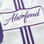 Jersey Top | Oversized Sporty Long Sleeve V-Neck with Trendy Print 3
