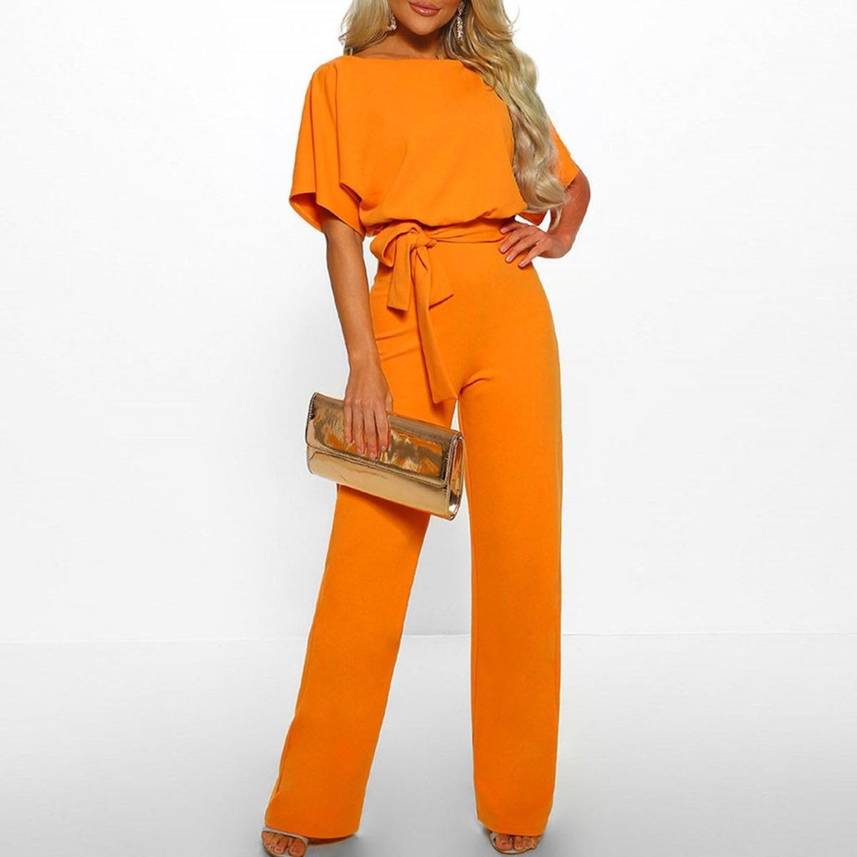 Jumpsuit | Casual Short Sleeve Summer Outfit | Comfortable Stylish 1