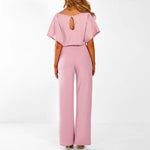 Jumpsuit | Casual Short Sleeve Summer Outfit | Comfortable Stylish 5