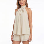 Jumpsuit | Elegant Backless Halter One-Piece | Chic Casual Wear 0