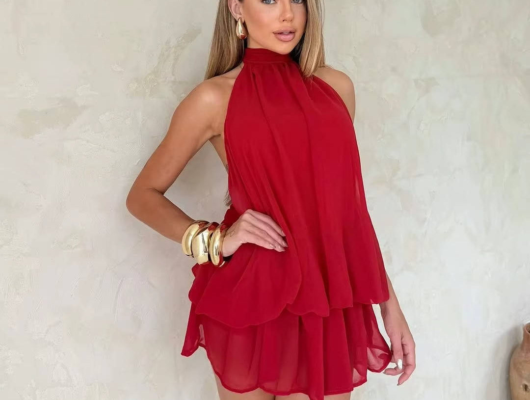 Jumpsuit | Elegant Backless Halter One-Piece | Chic Casual Wear 10