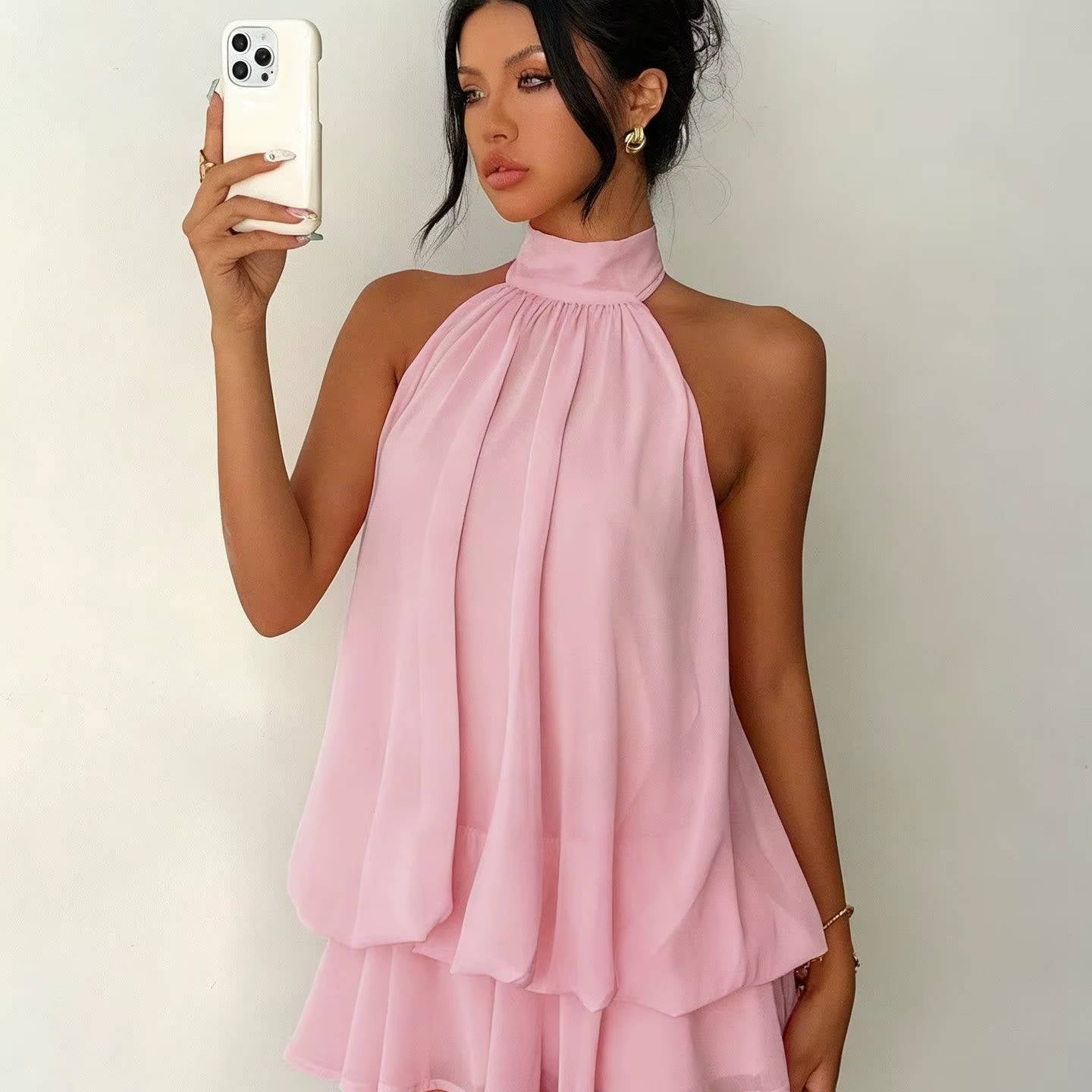 Jumpsuit | Elegant Backless Halter One-Piece | Chic Casual Wear 11
