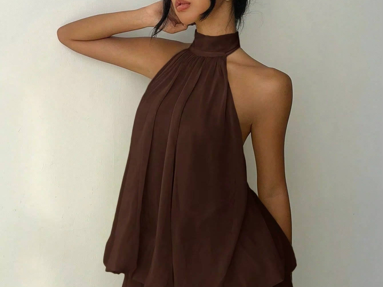 Jumpsuit | Elegant Backless Halter One-Piece | Chic Casual Wear 8